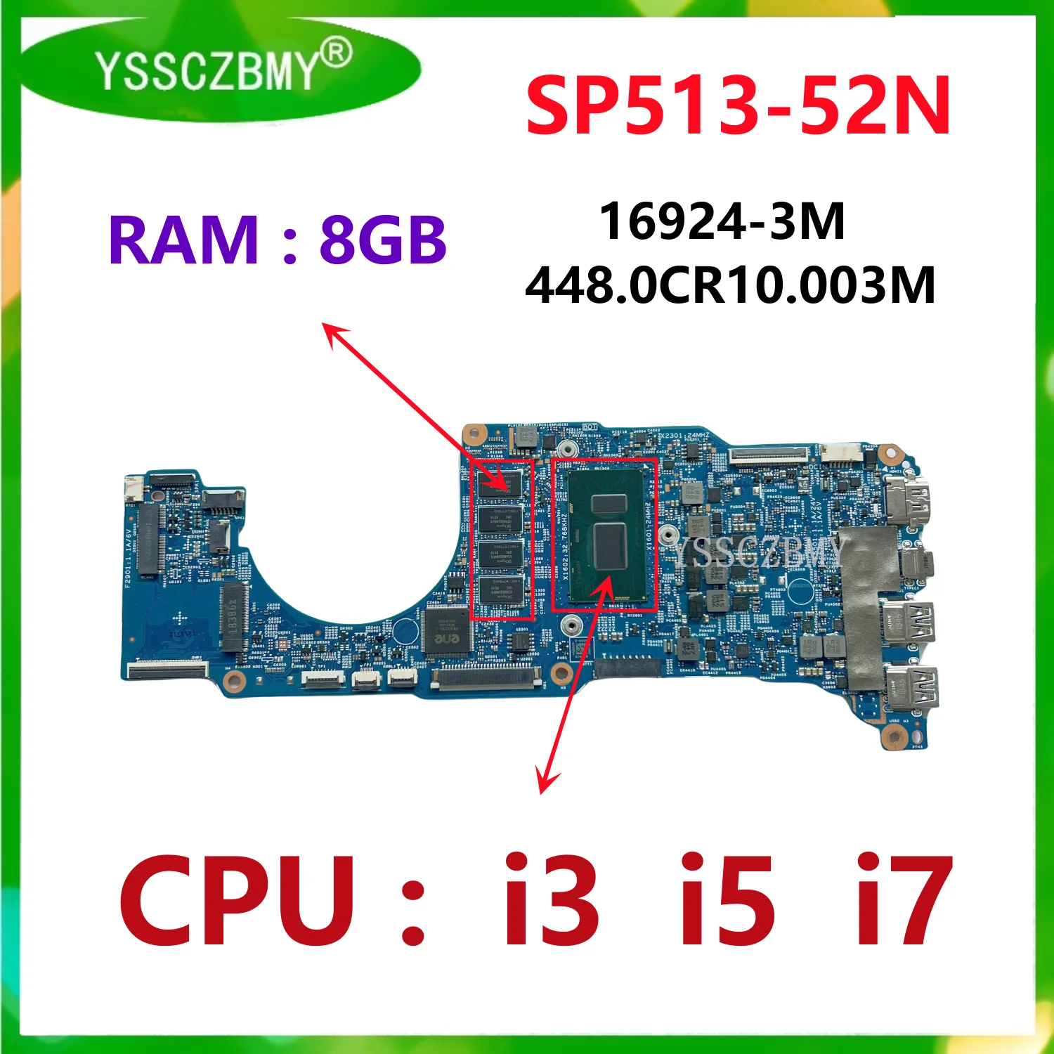 ̼  5 SP513-52 SP513-52N Ʈ  SP513-52N κ, CPU i3 i5 i7 RAM 8GB, 16924-3M 448.0CR10.003M